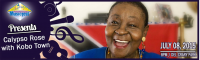 Calypso Rose with Kobo Town at Peterborough Musicfest